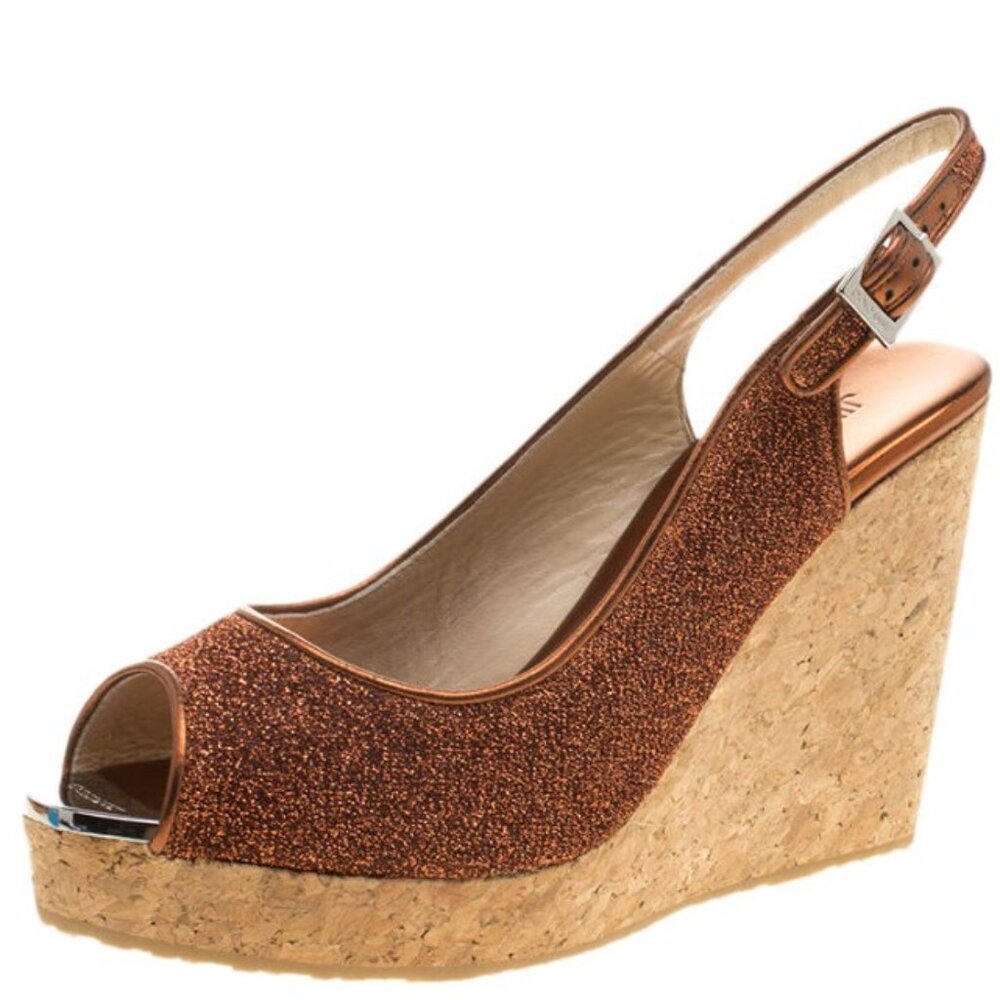 Jimmy Choo - Slingback Wedges - Never worn EU40 (US 10)